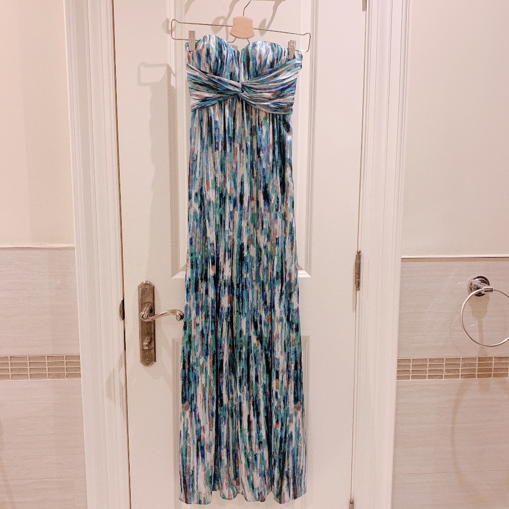 Abstract Ball Gown